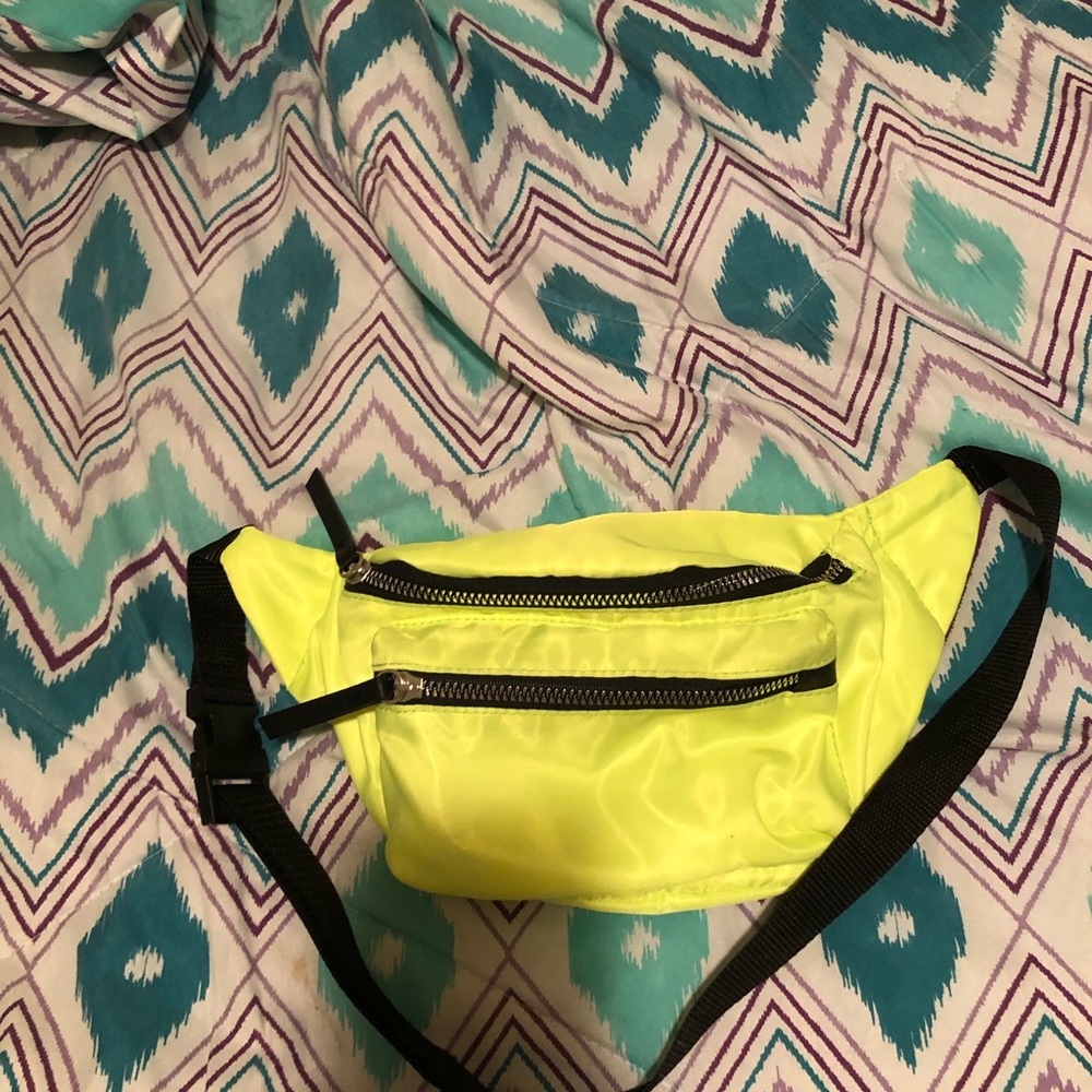 Neon Green Fannypack